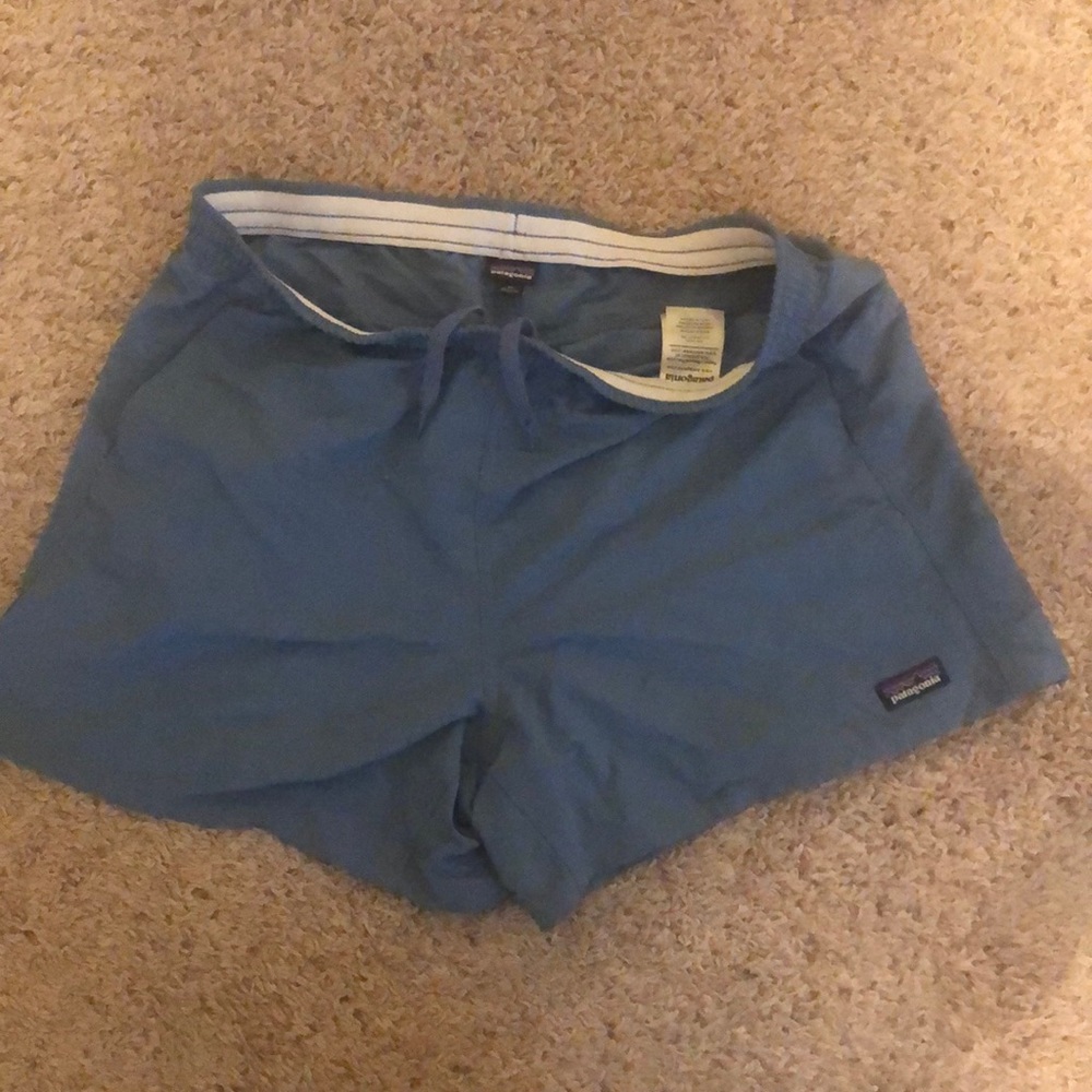 Blue Patagonia Baggie shorts